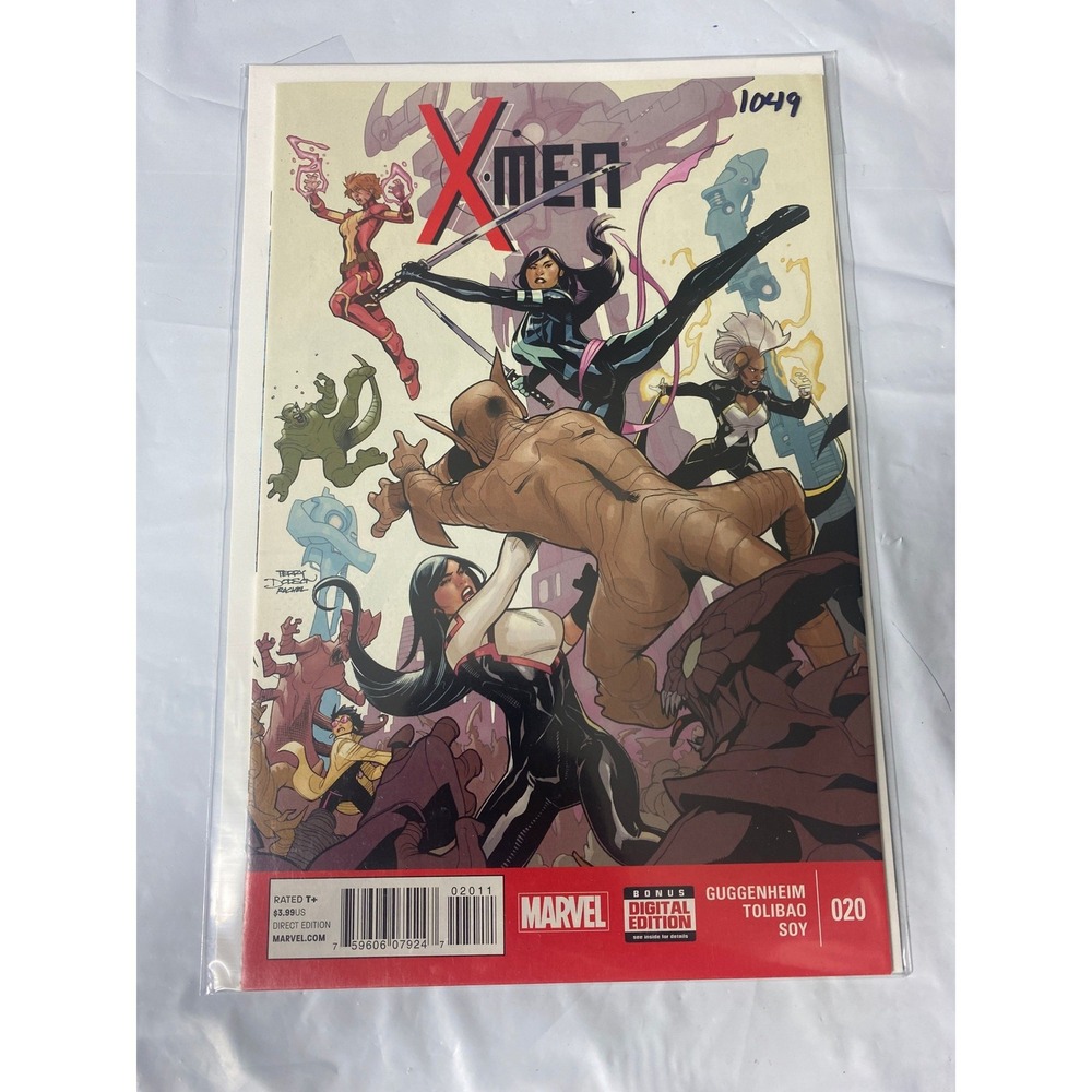 Marvel X-Men 20 Guggenheim Tolibao Dodson Cover Modern Age 2014 Comic Book‎